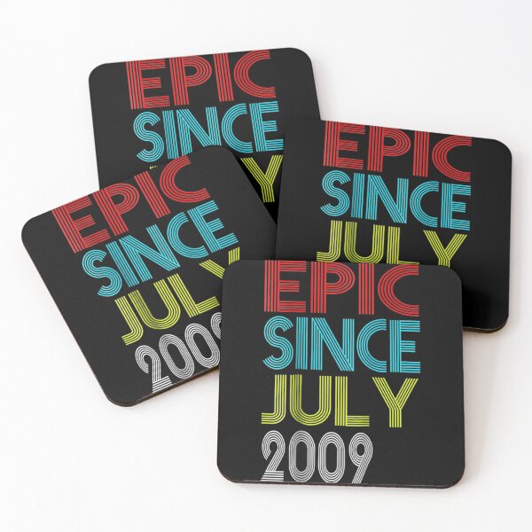 Item preview, Epic Since July 2009 Vintage - 9th Birthday Gift designed and sold by patriciaa12.