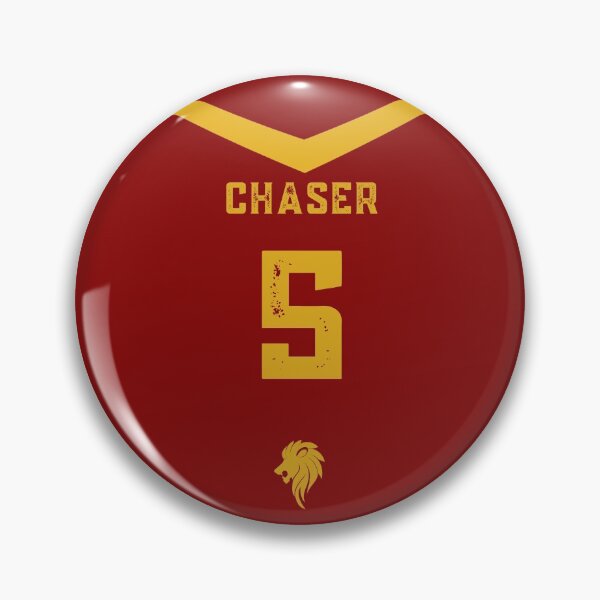 Item preview, Chaser 5 Red and Golden Jersey designed and sold by AlexWolfDesigns.