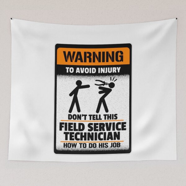Item preview, Warning to Avoid Injury Do Not Tell This Field Service Technician How to Do His Job shirt ruler, t shirt alignment tool, dad gift, t shirt mockup, t shirt yarn designed and sold by ChrisTinewilKin.