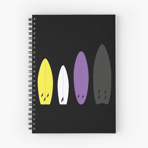 Item preview, Non Binary Surfer Pride Gift, NonBinary Enby Surf, Non Binary Enby Surfboard Surfing, LGBT+ Surf board designed and sold by ArtsyloShop.