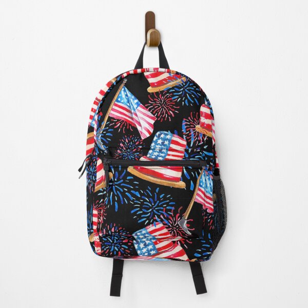 Item preview, USA patriotic pattern Watercolor designed and sold by WaveOcean123.