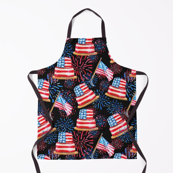 Item preview, USA patriotic pattern Watercolor designed and sold by WaveOcean123.