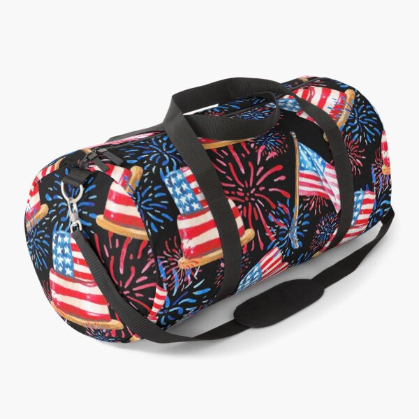 Item preview, USA patriotic pattern Watercolor designed and sold by WaveOcean123.
