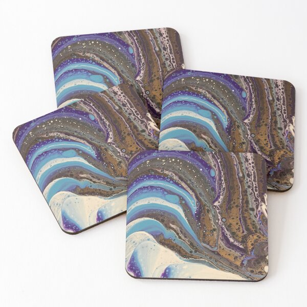 Poseidon's Wrath Coasters (Set of 4)