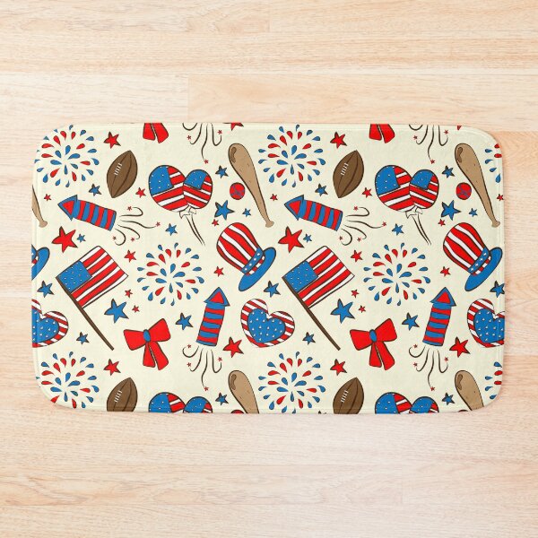 Item preview, American independence drawing color pattern designed and sold by WaveOcean123.