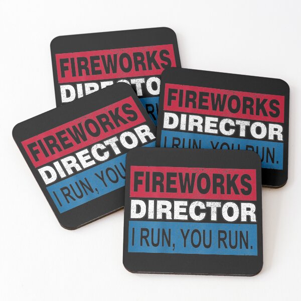 Item preview, Fireworks Director I Run You Run Funny 4th of July Gifts designed and sold by patriciaa12.