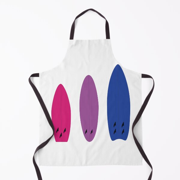 Item preview, Bisexual Surfer Pride Gift, Bisexual Women Men Surf, Bisexual Surfboard Surfing, LGBT+ Surf board designed and sold by ArtsyloShop.