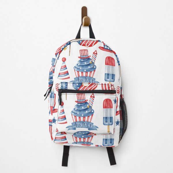 Item preview, Independence day pattern watercolor designed and sold by WaveOcean123.