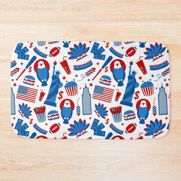 Item preview, USA set vector pattern designed and sold by WaveOcean123.