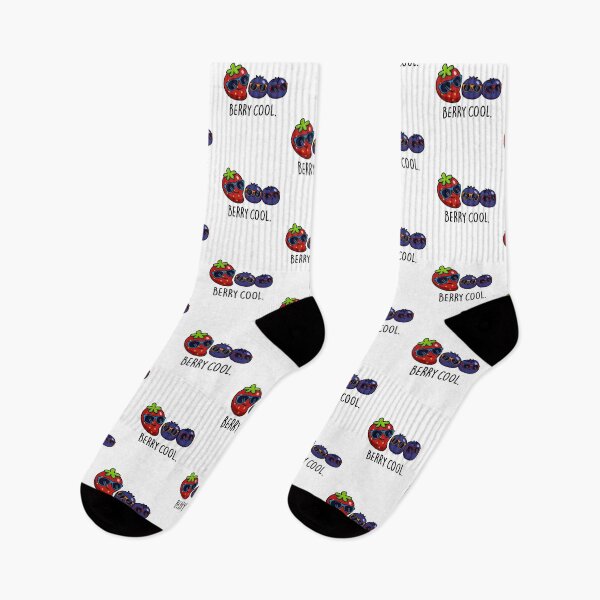 Item preview, Berry Cool Funny Fruit Puns  designed and sold by punnybone.