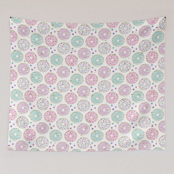 Item preview, Addicted To Donuts !! - So Addicted To Donuts !! - Donut Pattern designed and sold by SoffyLee586.
