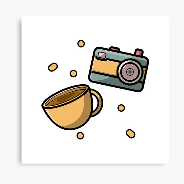 Item preview, all I Need Is Coffee and My Camera designed and sold by ColorCove Designs.