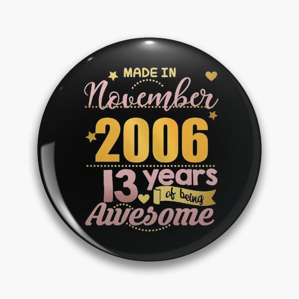 Item preview, 13th Birthday Gift Daughter Niece 13 Year Old Girls November Premium designed and sold by patriciaa12.