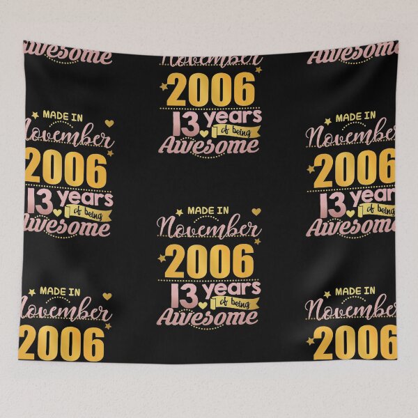 Item preview, 13th Birthday Gift Daughter Niece 13 Year Old Girls November Premium designed and sold by patriciaa12.