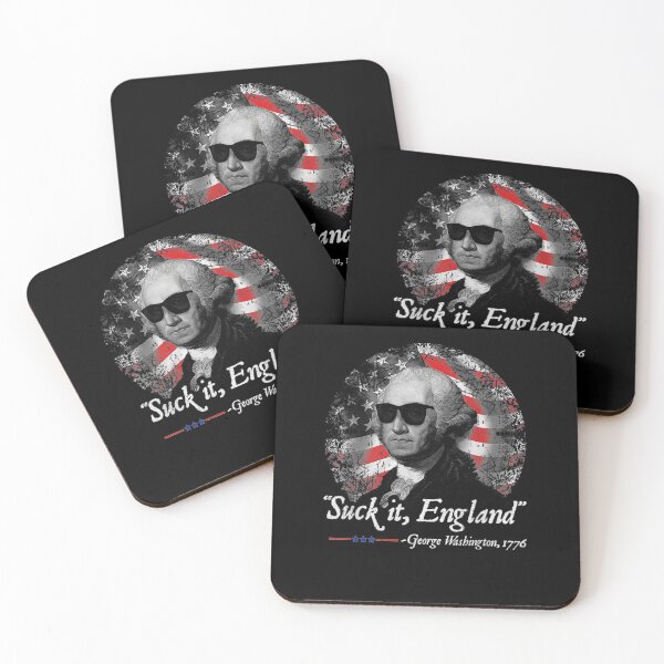 Item preview, Funny Suck It England 4th of July George Washington designed and sold by familyarts.