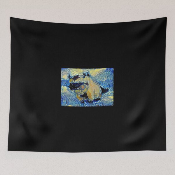 Item preview, Appa in Flight Avatar the Last Airbender Starry Night  designed and sold by RylanGuzon.