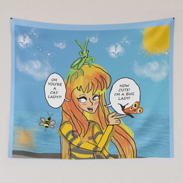 Item preview, Bug Lady  designed and sold by QueenBubbleshop.