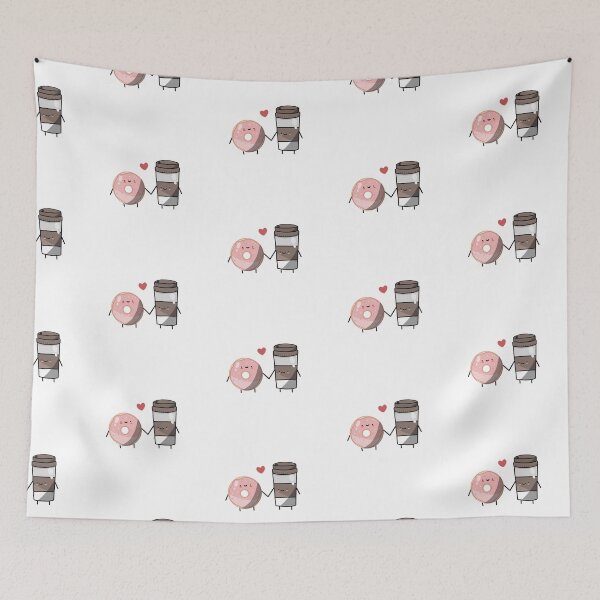 Item preview, Donuts and Coffee Love designed and sold by Fructure.