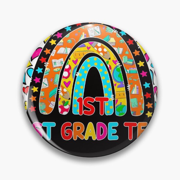 Item preview, 1st First Grade Team Teacher Student Back To School Rainbow designed and sold by Vanno1.