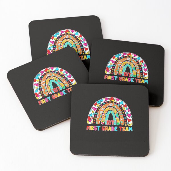 Item preview, 1st First Grade Team Teacher Student Back To School Rainbow designed and sold by Vanno1.