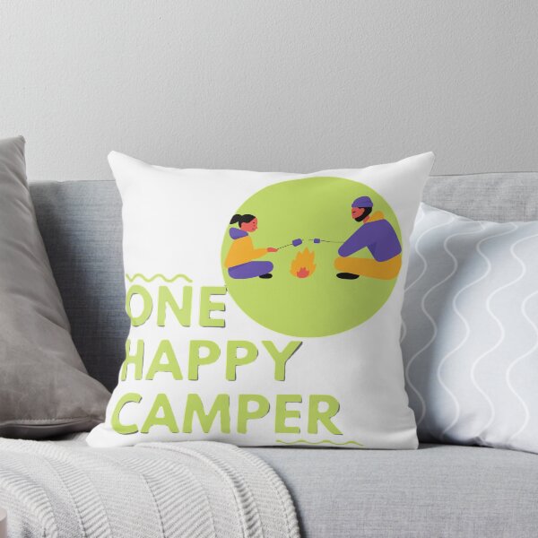 Item preview, One happy camper-colorful classic designed and sold by AmineMorchid.