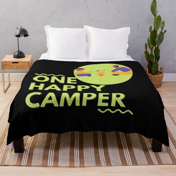 Item preview, One happy camper-colorful classic designed and sold by AmineMorchid.