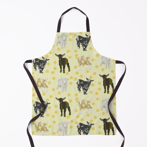 Item preview, Baby Goats Sunflowers Pattern designed and sold by Ashley Gagnon.