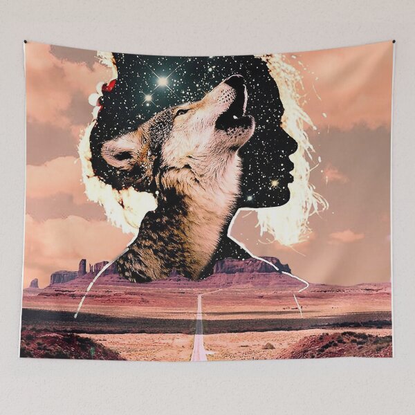 Item preview, I'm A Wolf Child Baby And I'm Howling For You Poster designed and sold by lymangreence.