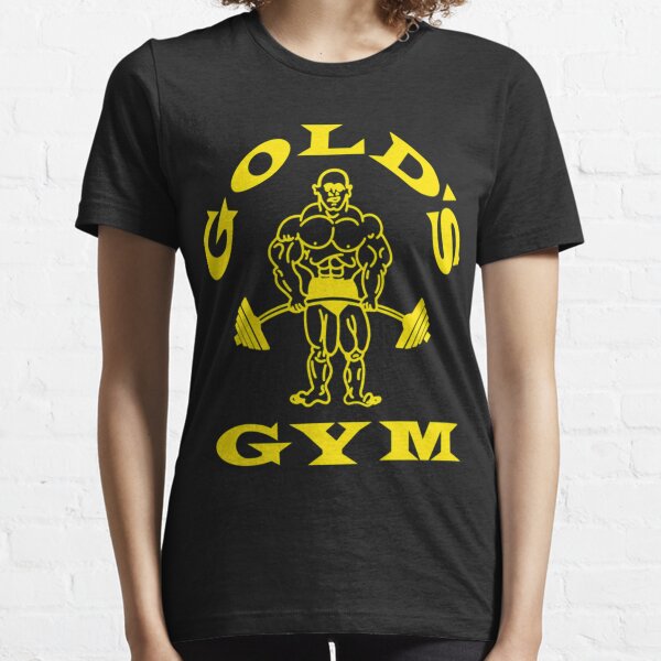 gold's gym purple shirt