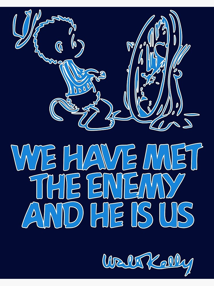 Discover We Have Met The Enemy and He is Us Poster