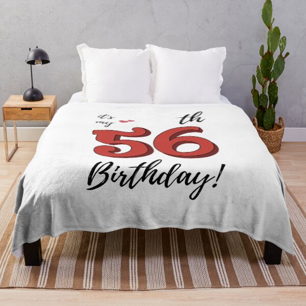 Item preview, It's My 56th Birthday quote designed and sold by WayneTower.