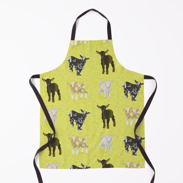 Item preview, Baby Goats Pattern Yellow designed and sold by Ashley Gagnon.