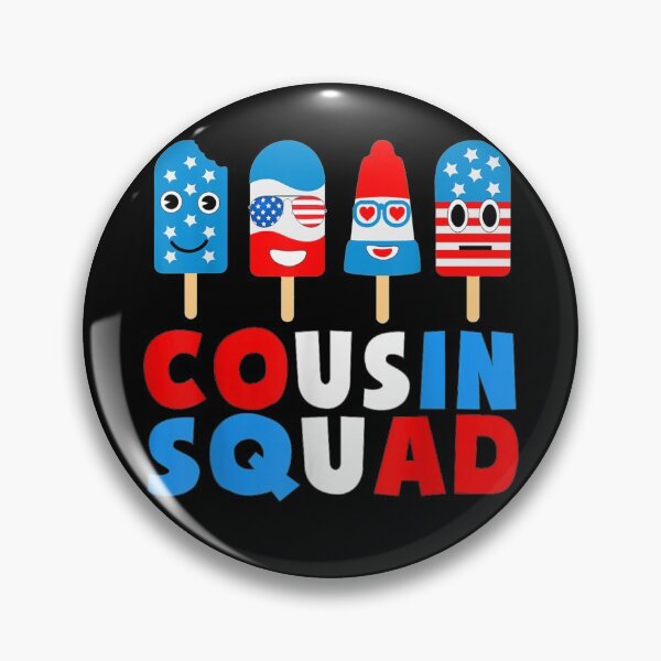 Item preview, 4th Of July Cousin Squad Crew Funny American Ice Pops Summer designed and sold by lydiamoranart.
