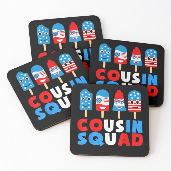 Item preview, 4th Of July Cousin Squad Crew Funny American Ice Pops Summer designed and sold by lydiamoranart.