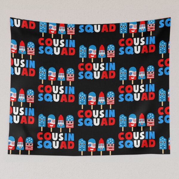 Item preview, 4th Of July Cousin Squad Crew Funny American Ice Pops Summer designed and sold by lydiamoranart.