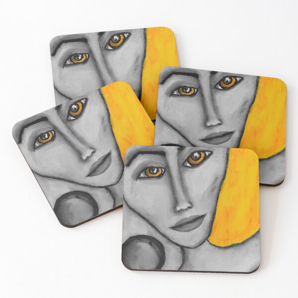 Item preview, Grey Faced Girl designed and sold by Sarah Curtiss.