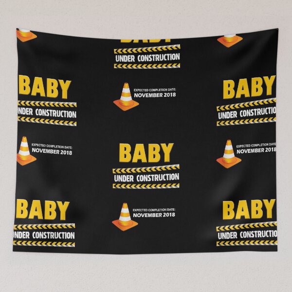 Item preview, Baby Under Construction November 2018 Funny Mom To Be designed and sold by patriciaa12.
