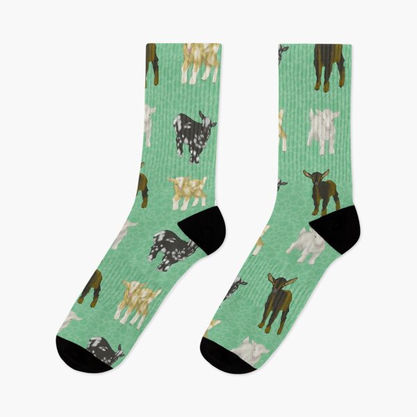 Item preview, Baby Goats Pattern Green designed and sold by Ashley Gagnon.