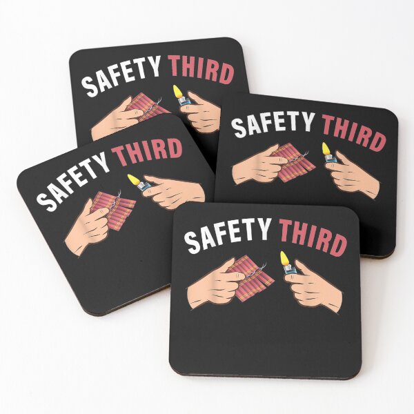 Item preview, fireworks Safety Third 4th of July Funny designed and sold by familyarts.