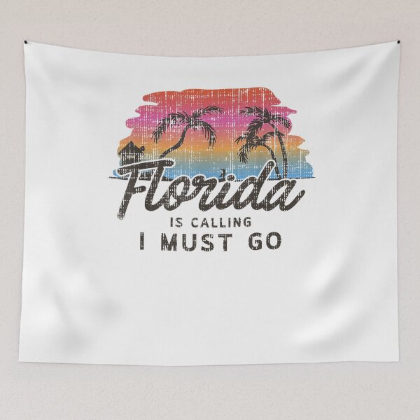 Item preview, Forida Is Caing I Must Go Summer Vacation Gift designed and sold by VCBQEW.