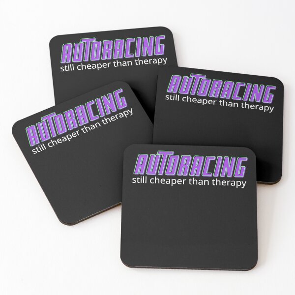 Item preview, Auto Racing Still Cheaper Than Therapy designed and sold by Crafty-Mornings.