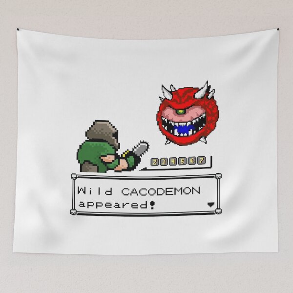 Item preview, Wild Cacodemon Appeared! Color shirts for men, harness women fashion, Funny T-Shirt, shirt extender designed and sold by KentonHarring.