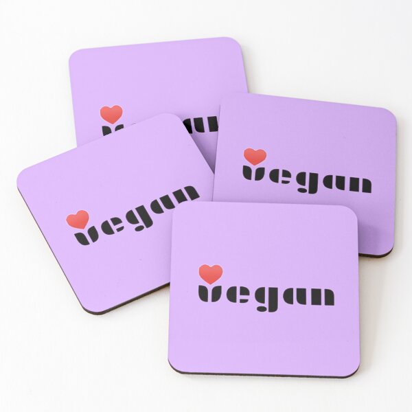 Item preview, vegan with heart stencil designed and sold by CatsMeowDesigns.