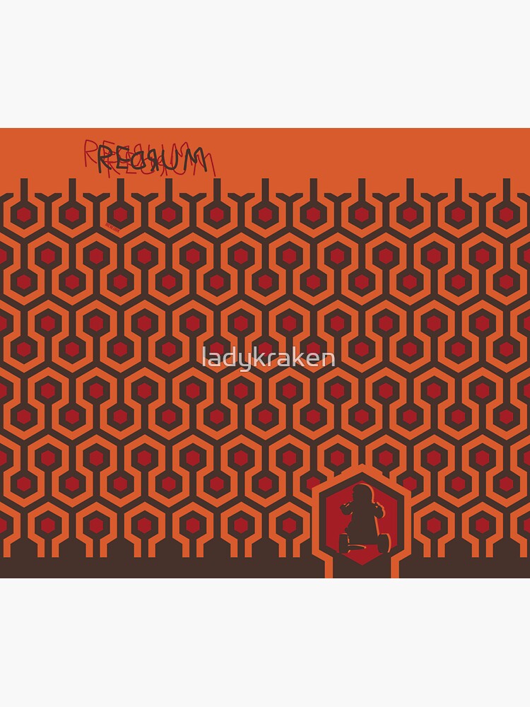 The Shining Floor Pattern Minimalist by ladykraken