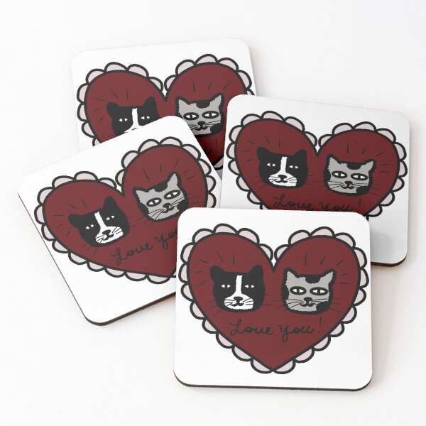 Item preview, I love you, cat transparent  designed and sold by sunfl0wergal.