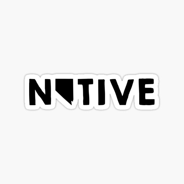 Nevada Native NV Sticker