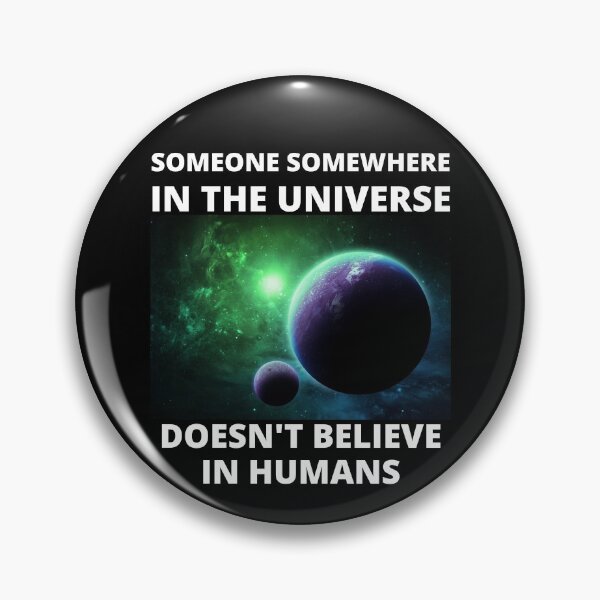 Item preview, Don't Believe In Humans designed and sold by Crafty-Mornings.