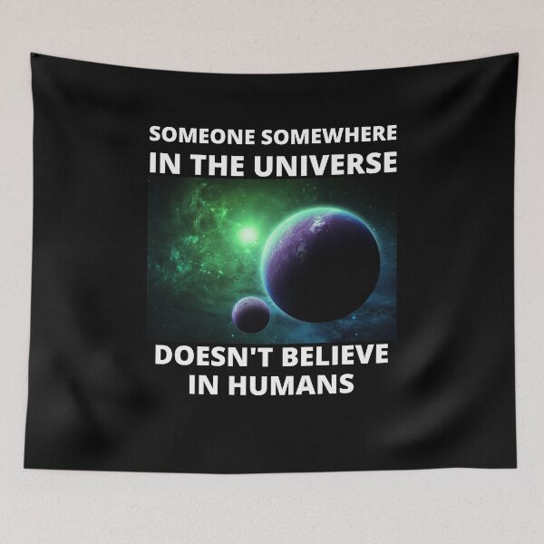 Item preview, Don't Believe In Humans designed and sold by Crafty-Mornings.