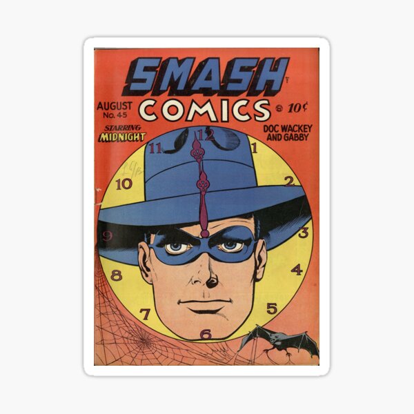 Artikel-Vorschau von Smash Comics 045, designt und verkauft von gravevintage.