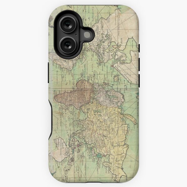 Item preview, Vintage Map of The World (1778) designed and sold by BravuraMedia.